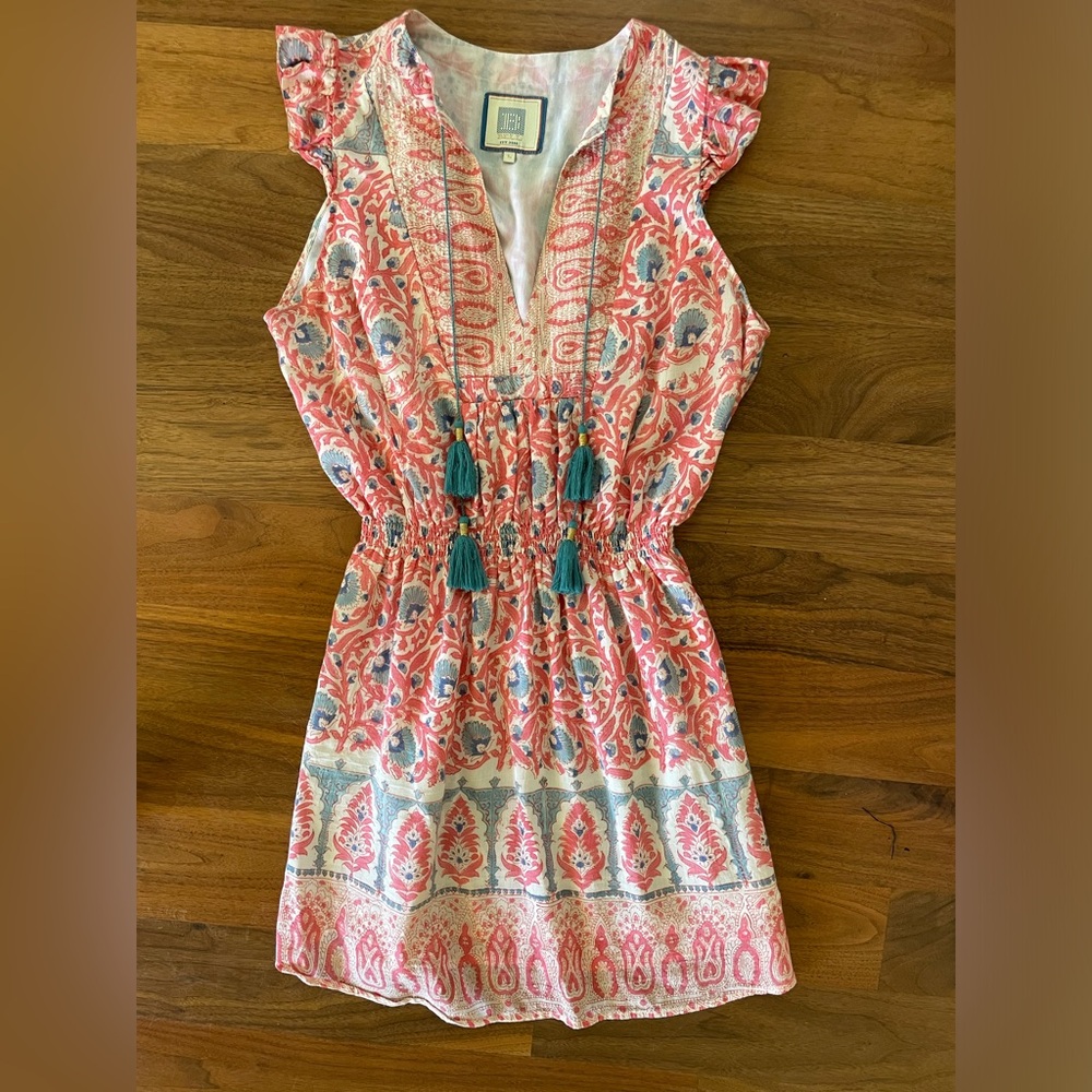 Alicia Bell Flounce Dress SZ L